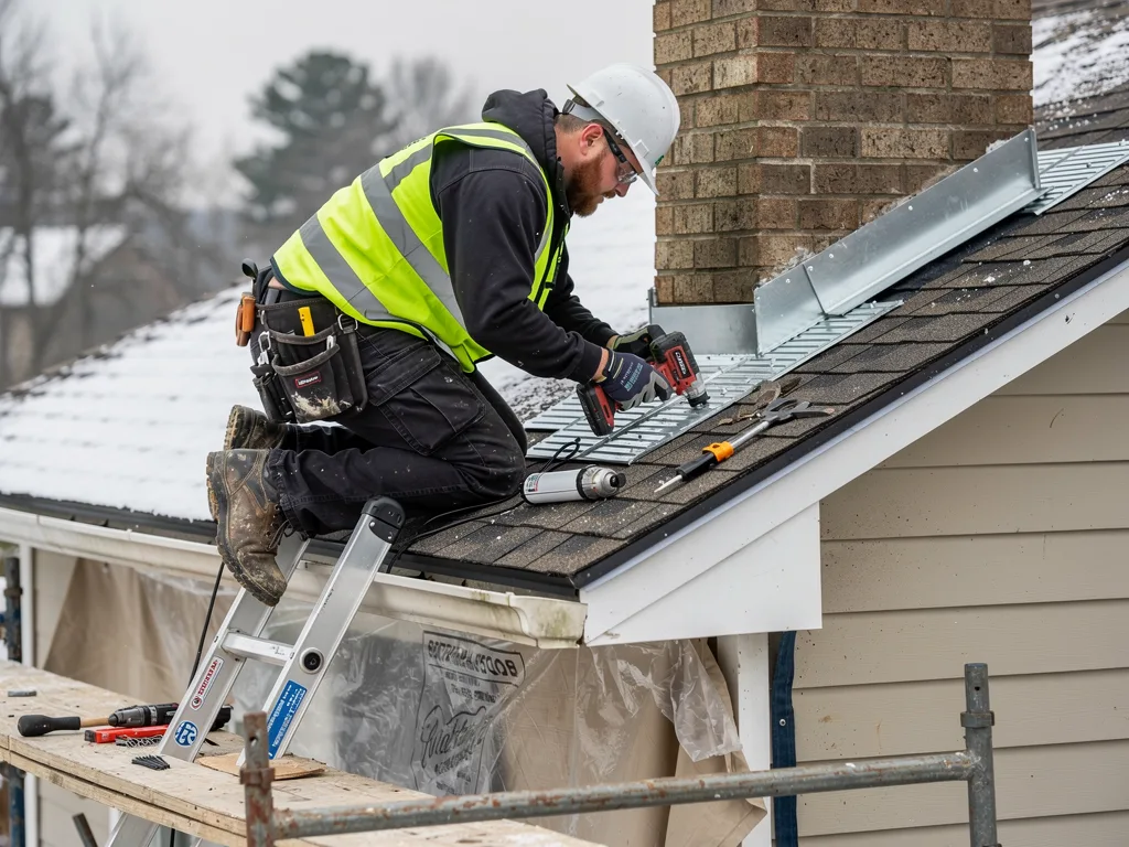 Chimney Flashing Repair