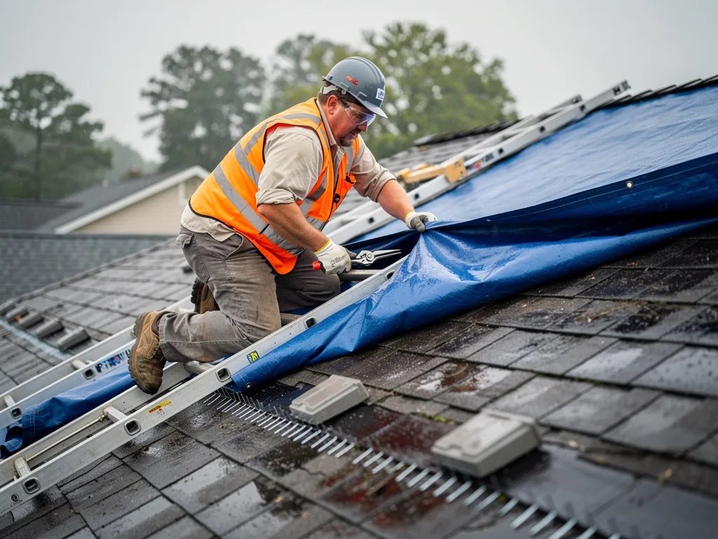 Emergency Roof Tarping